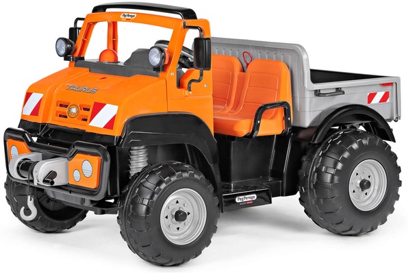 Cami�n El�ctrico Taurus Biplaza 12V para Ni�os | Juguete Todoterreno Seguro y Divertido ??